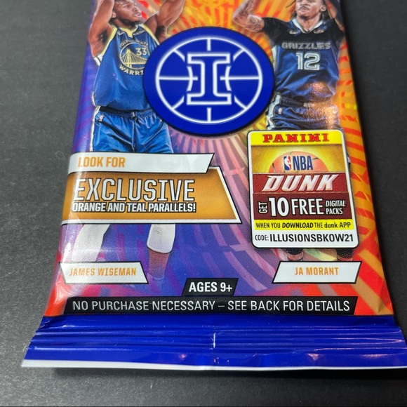 2020-2021 Illusions Panini Basketball Cards 12-Card Value Fat Pack! - Picture 5 of 5